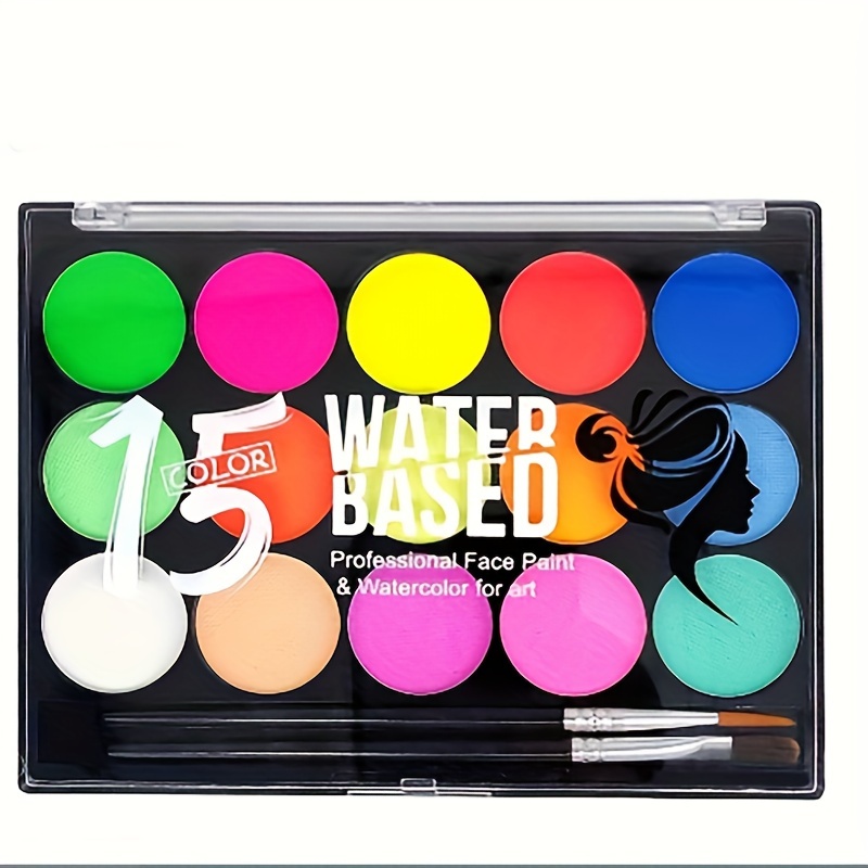 Water Soluble Body Paint Face Painting Palette Human Based