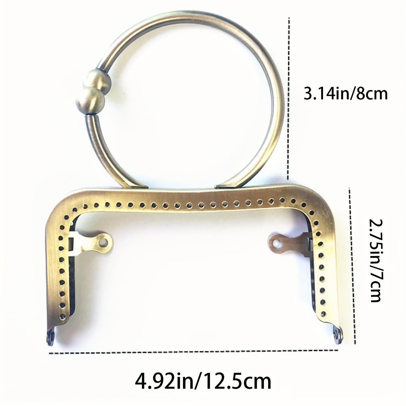 1pc Screw In Clutch Frame 12 Cm Handbag And Wallet Frames & Purse Making  Supplies Haberdashery for Sale and Wholesale