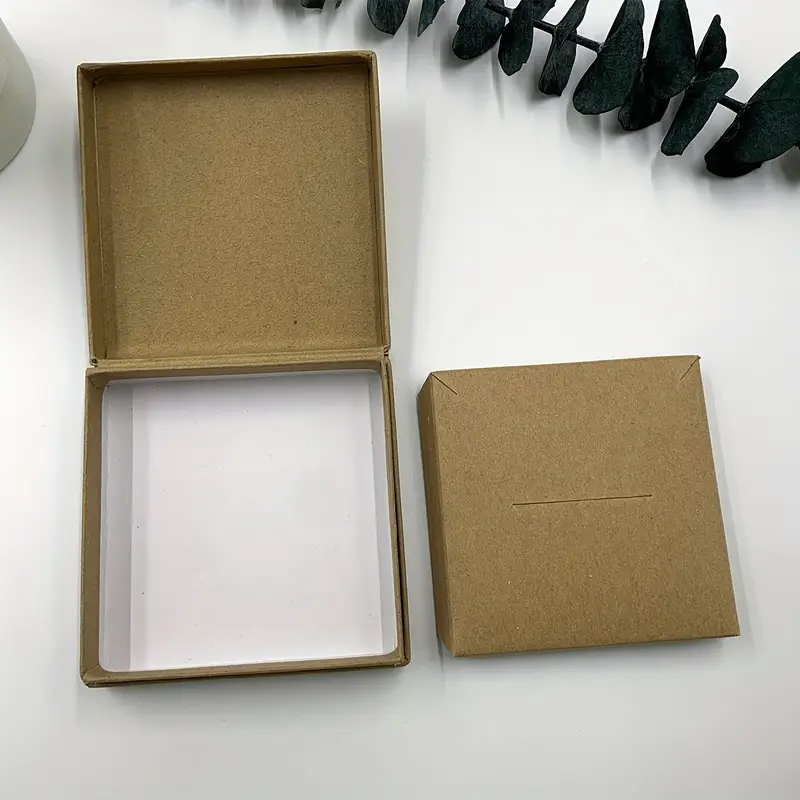 Fashion Kraft Paper Bracelet Box Ring Jewelry Packaging Box - Temu