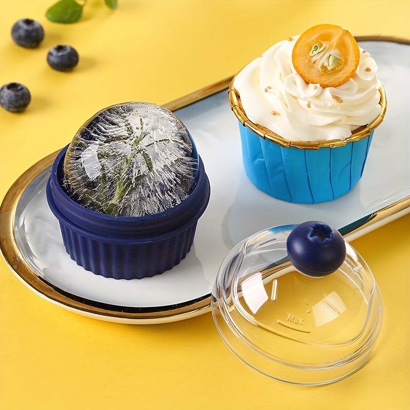 Creative Ice Ball Mold Whiskey Spherical Ice Cube Light Bulbs Ice Mold Food  Grade Silicone ice