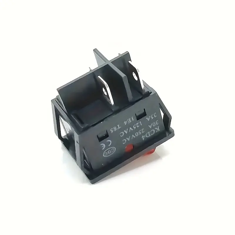 Kcd4 Swing Switch Dpst 4 Pin Red Light