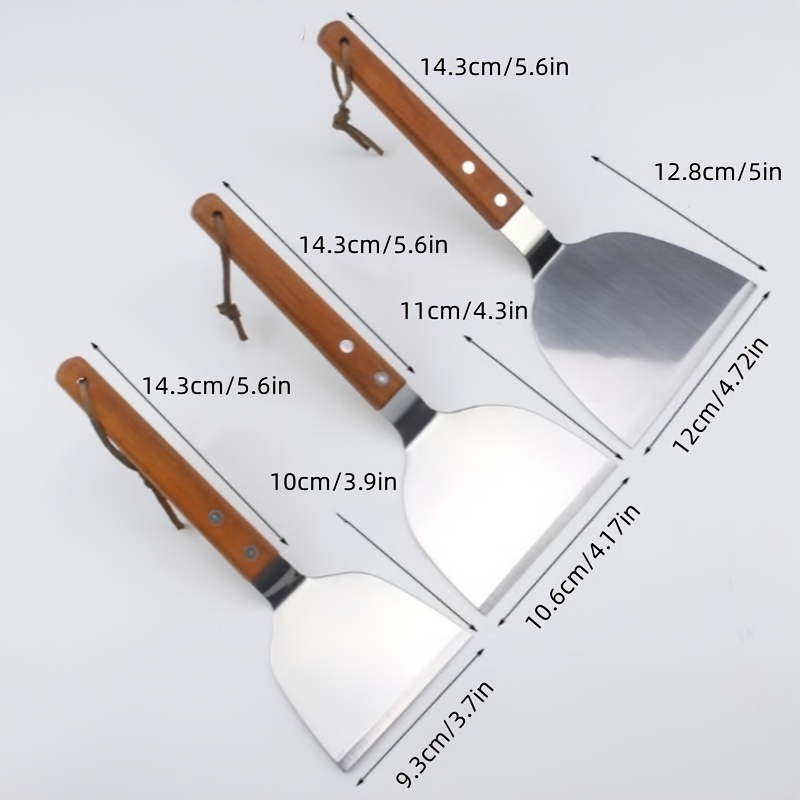 1pc métal spatule en acier inoxydable plaque chauffante - Temu Belgium