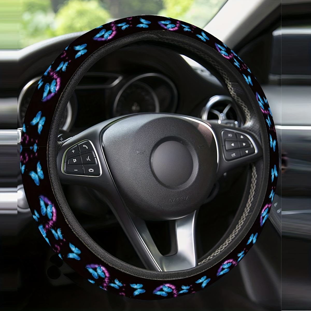 Dragonfly Steering Wheel Cover Car Accessories Cute - Temu