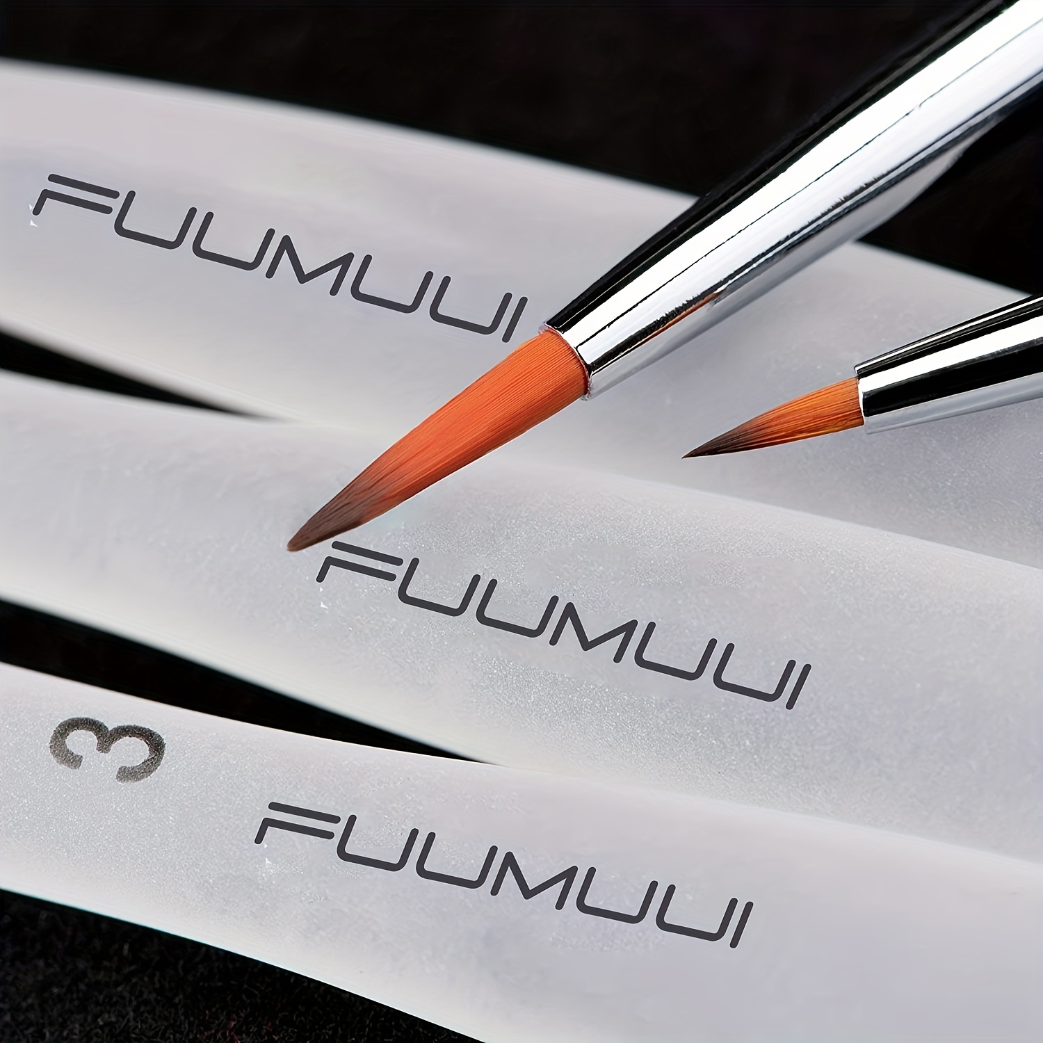  Miniature Paint Brushes, Fuumuui 11pcs Fine Detail
