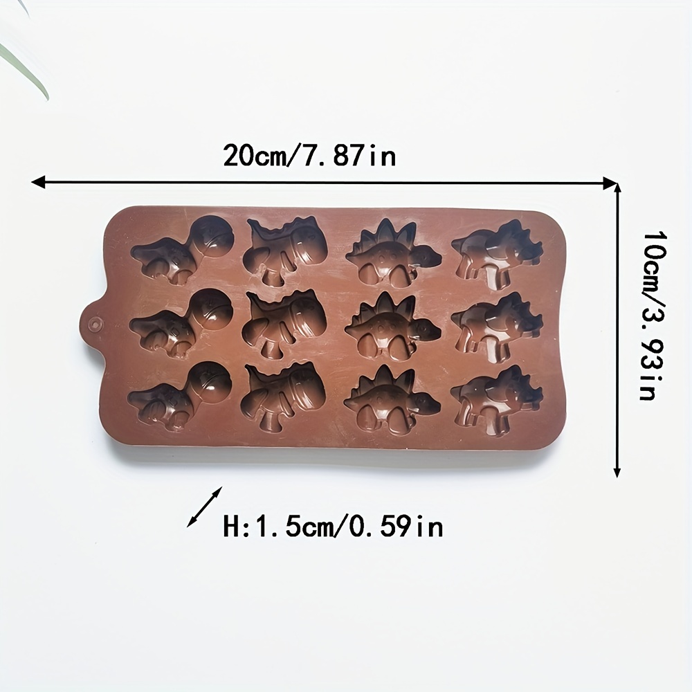 1pc Cartoon Dinosaur Design Ice Cube Tray