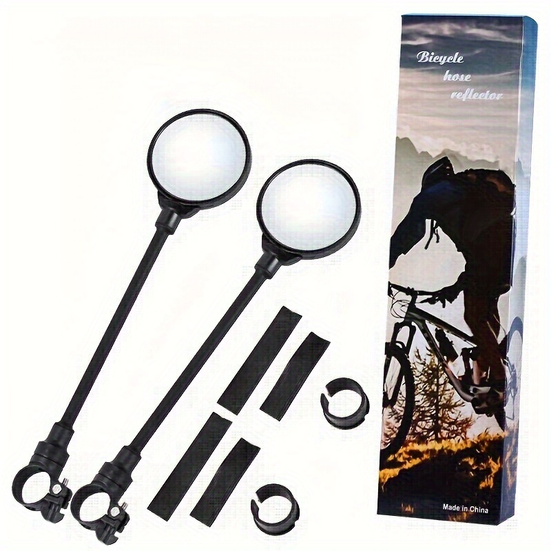 Bike Mirror Bike Bell Bike Accessories Handlebar Rearview Temu