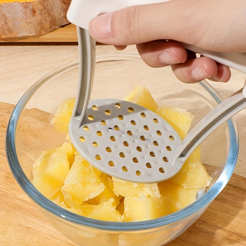 Potato Masher, Integrated Masher Kitchen Tool & Food Masher/ Potato Smasher  with Non-slip Handle, Perfect for Bean, Vegetable, Fruits, Baby Food