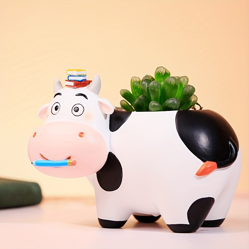 Cow Pen Dairy Cow Pen Moo Cow Pen Push Top Pen Cute Cool Funky Fun Home  School Office Party Gift Includes a FREE Refill 