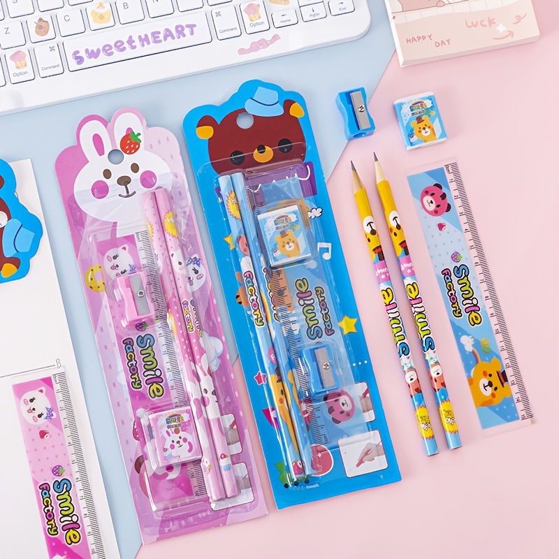 Unicorn Stationary Kit For Girls -41Pcs Stationary Items Pencil