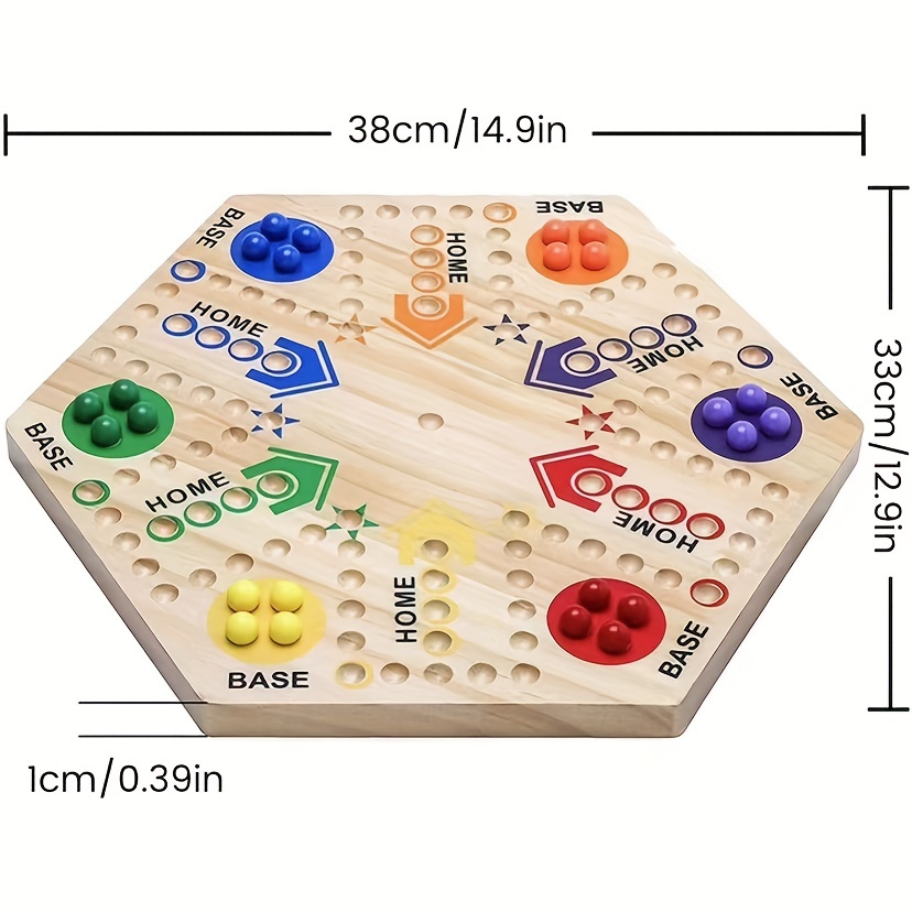 Ludo Wooden Classic Game -  Israel