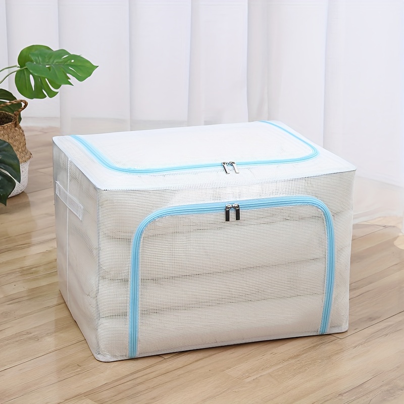 Waterproof Storage Box/ Transparent Storage Box/ Nylon - Temu