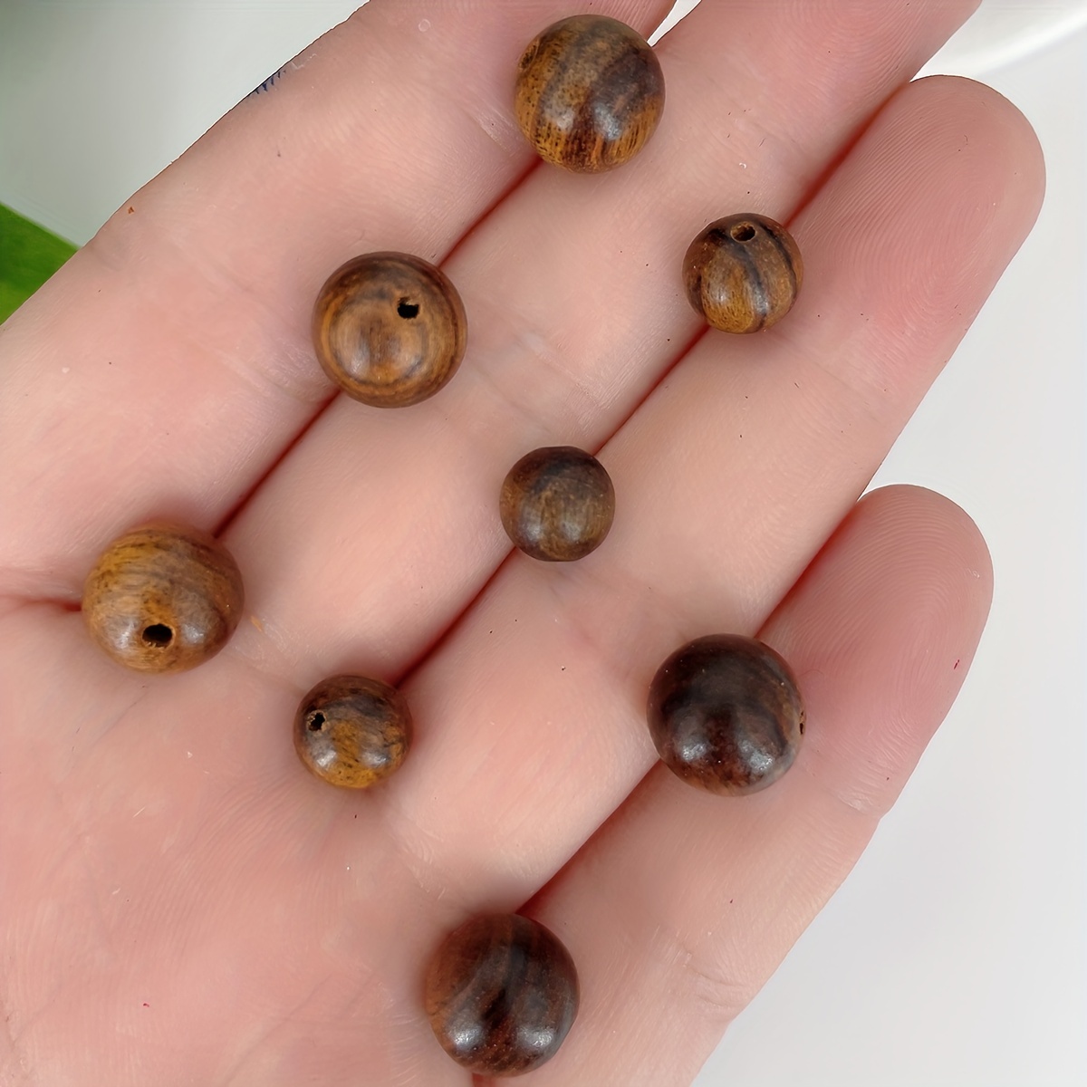 6mm(0.236inch)-12mm(0.472inch) Black Agates Mantra Prayer Stone Beads Round  Loose Beads For Jewelry Making DIY Bracelet Necklace Handmade Accessories