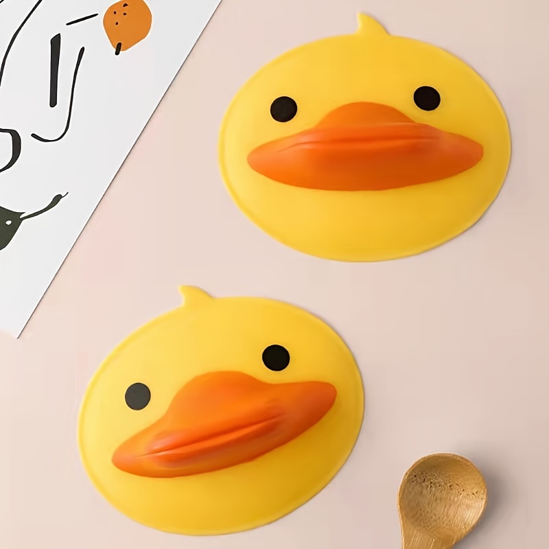 Silicone Pot Holders Cute Yellow Duck Silicone Hand Clip - Temu