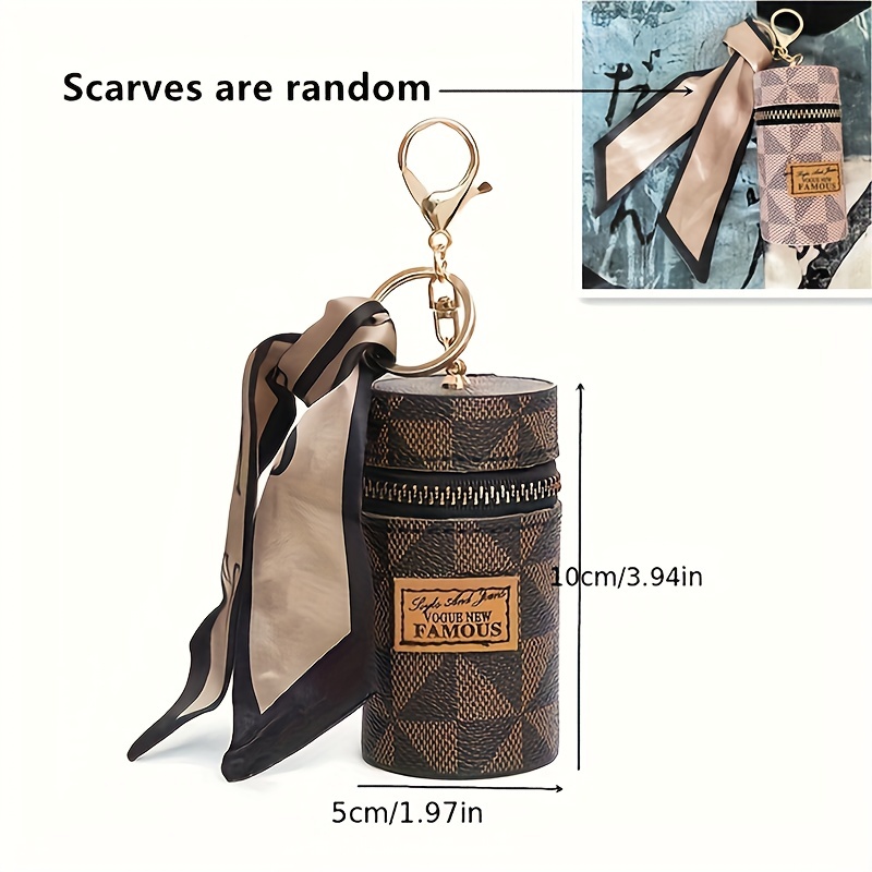 1 Piece Retro Lipstick Key Bag, Mini Retro Coin Purse, Classic Small Bag  And Bag Accessories, Without Scarf