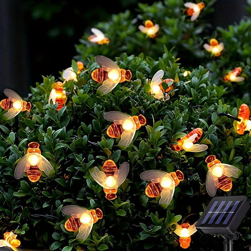 Lâmpadas de Jardim Estilo Vagalume 6/8/10 Leds