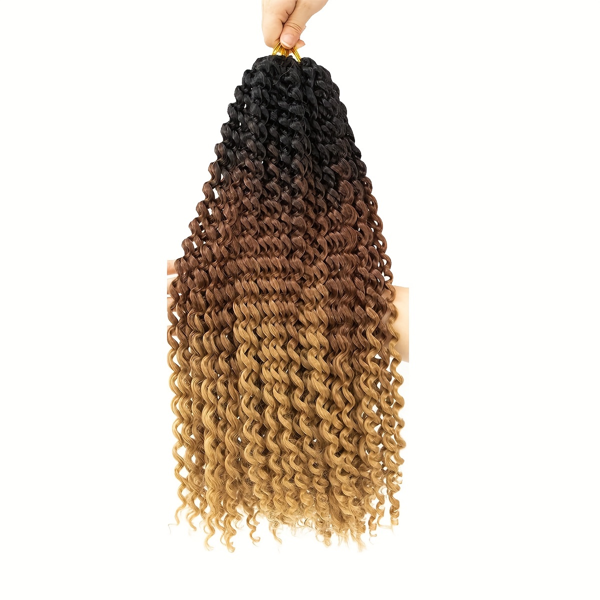 Long Pre-twisted Passion Twist Crochet Hair Extensions 45-72cm