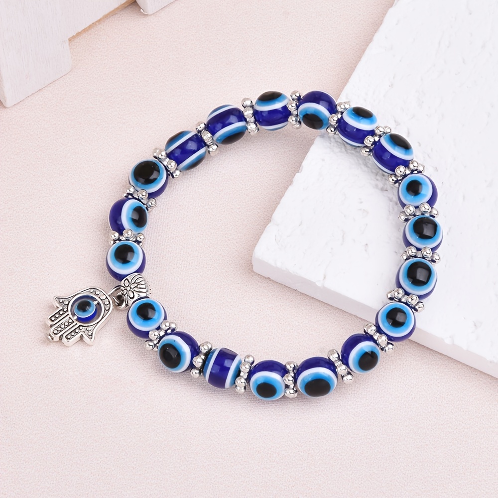 Turkish Evil Eye Bracelet Set Mixed beads