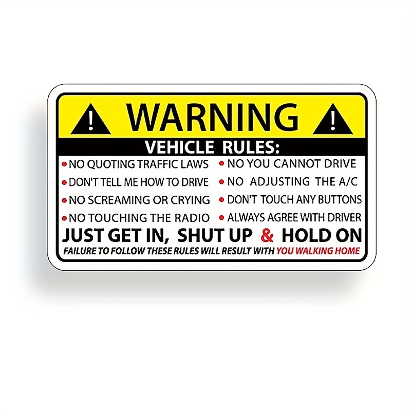 Yellow Warning Slow Moving Vehicle Bumper Sticker (Construction Business  Vehicle Decals, Safety Vinyl, Warning Drivers Cars, Semis, Trucks