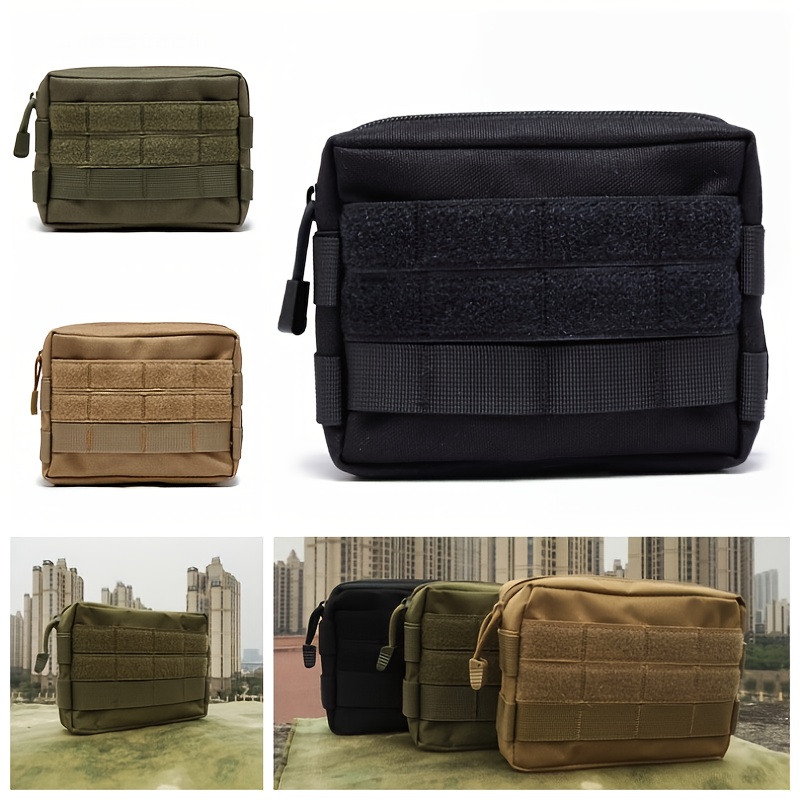 Outdoor Edc Tool Pouch Waist Bag Molle Vest Accessory Bag - Temu