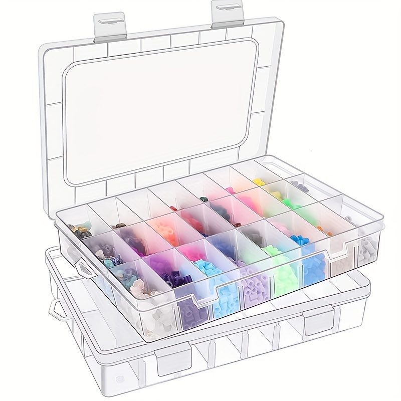Best Embroidery Floss Organizer  Plastic Embroidery Storage Box - 24grids  Plastic - Aliexpress
