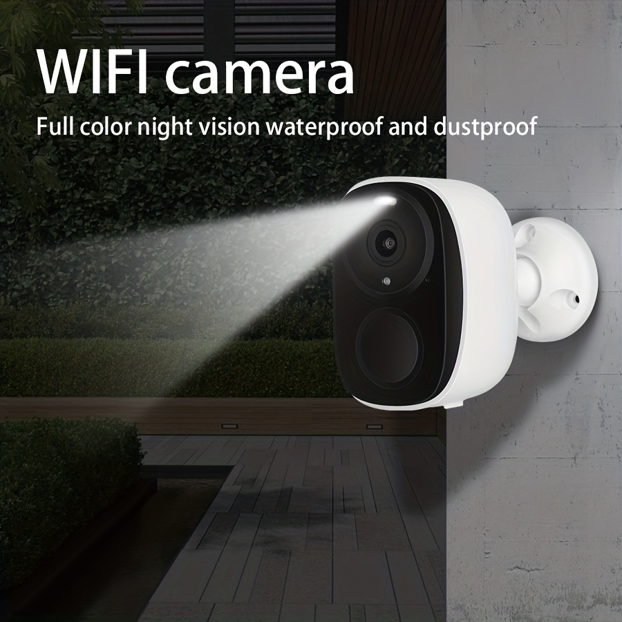 Small Camera Wireless CCTV with WiFi Mobile Connectivity, Night