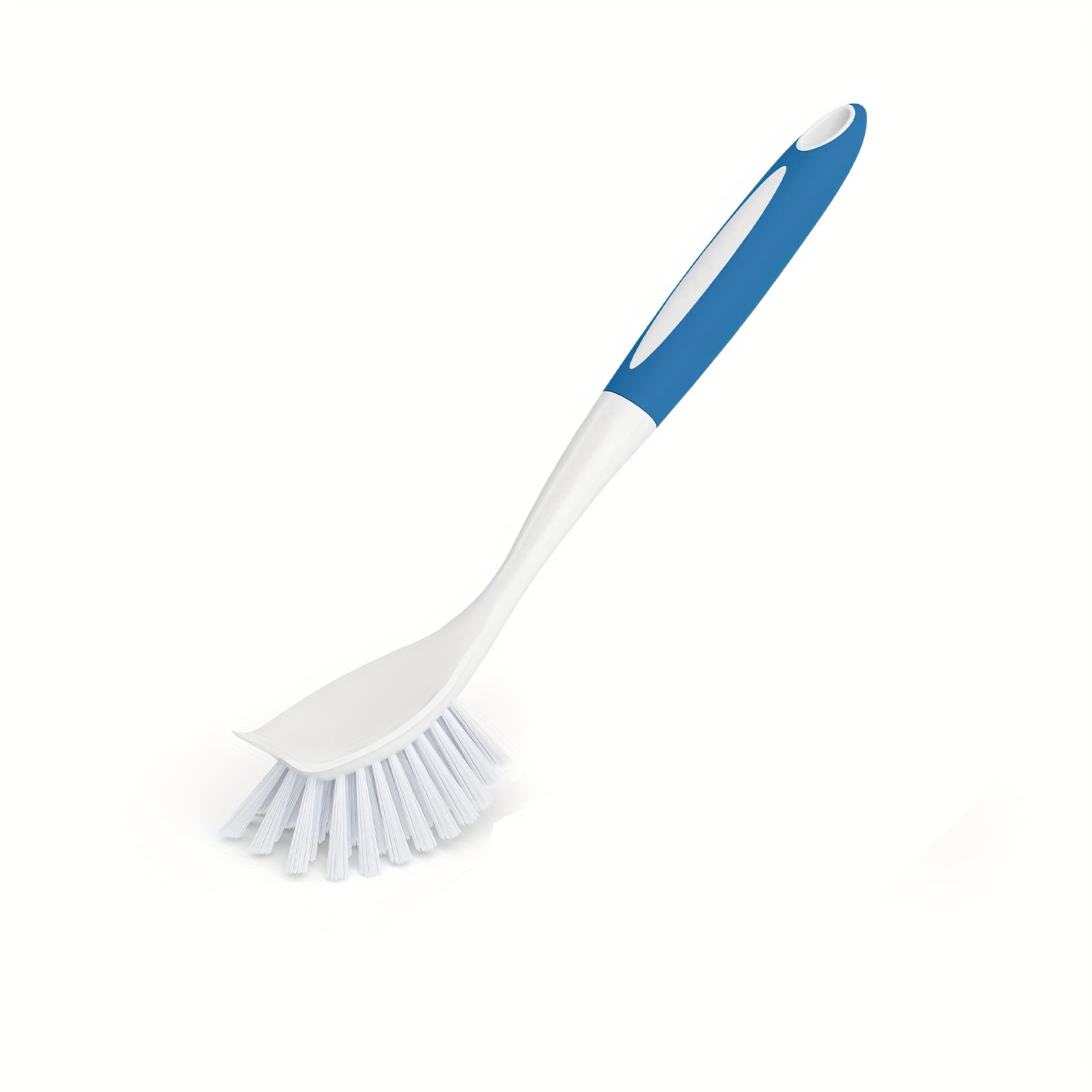Dish Scrubber Silicone Soft Bristles Scrub Brush With - Temu