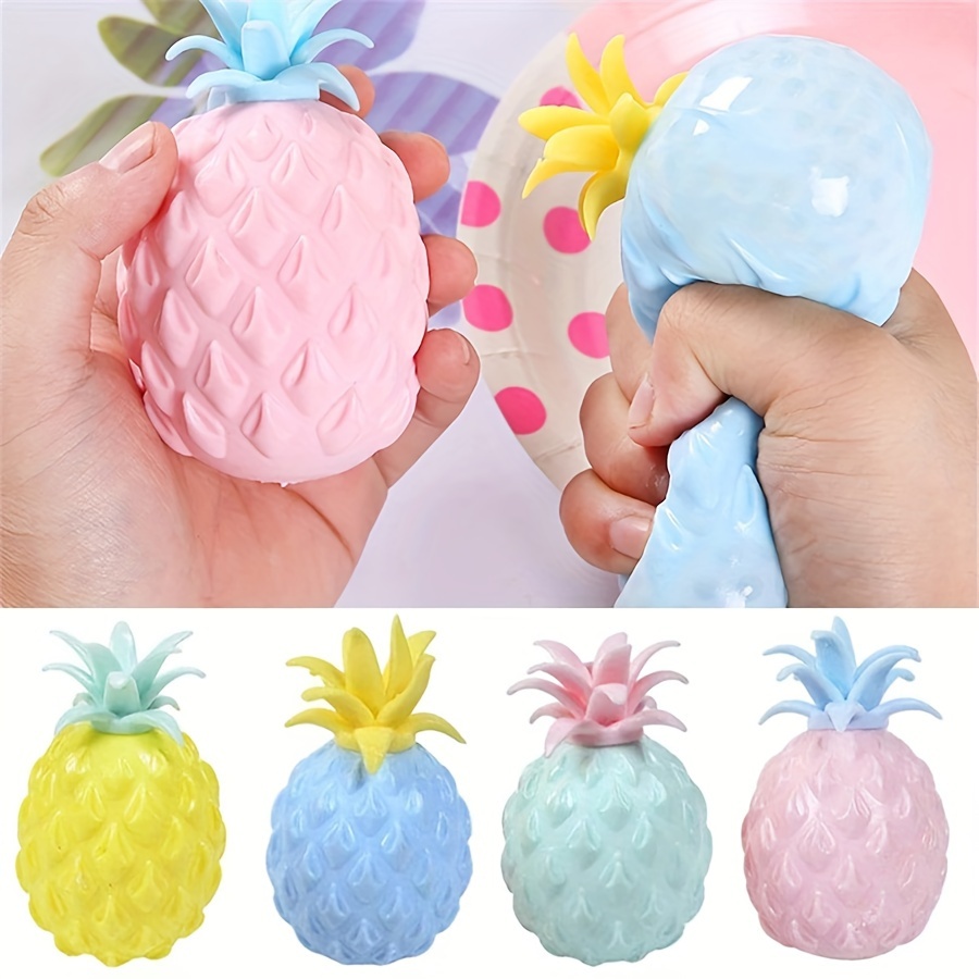 Pineapple Anti Stress Grape Ball Funny Gadget Vent Decompression Toys For  Children Stress Autism Hand Wrist Squeeze Toys