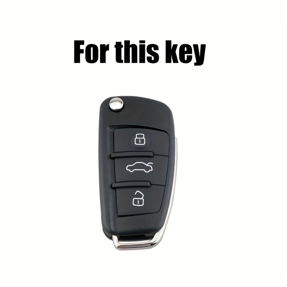 TPU Soft Auto Schlüssel anhänger Fall Abdeckung Shell Schutz geeignet für  Audi Schlüssel anhänger Abdeckung Fall a3 8v a6 c6 q3 8u q7 4l a1 8x r8 420  Schlüssel etui - AliExpress