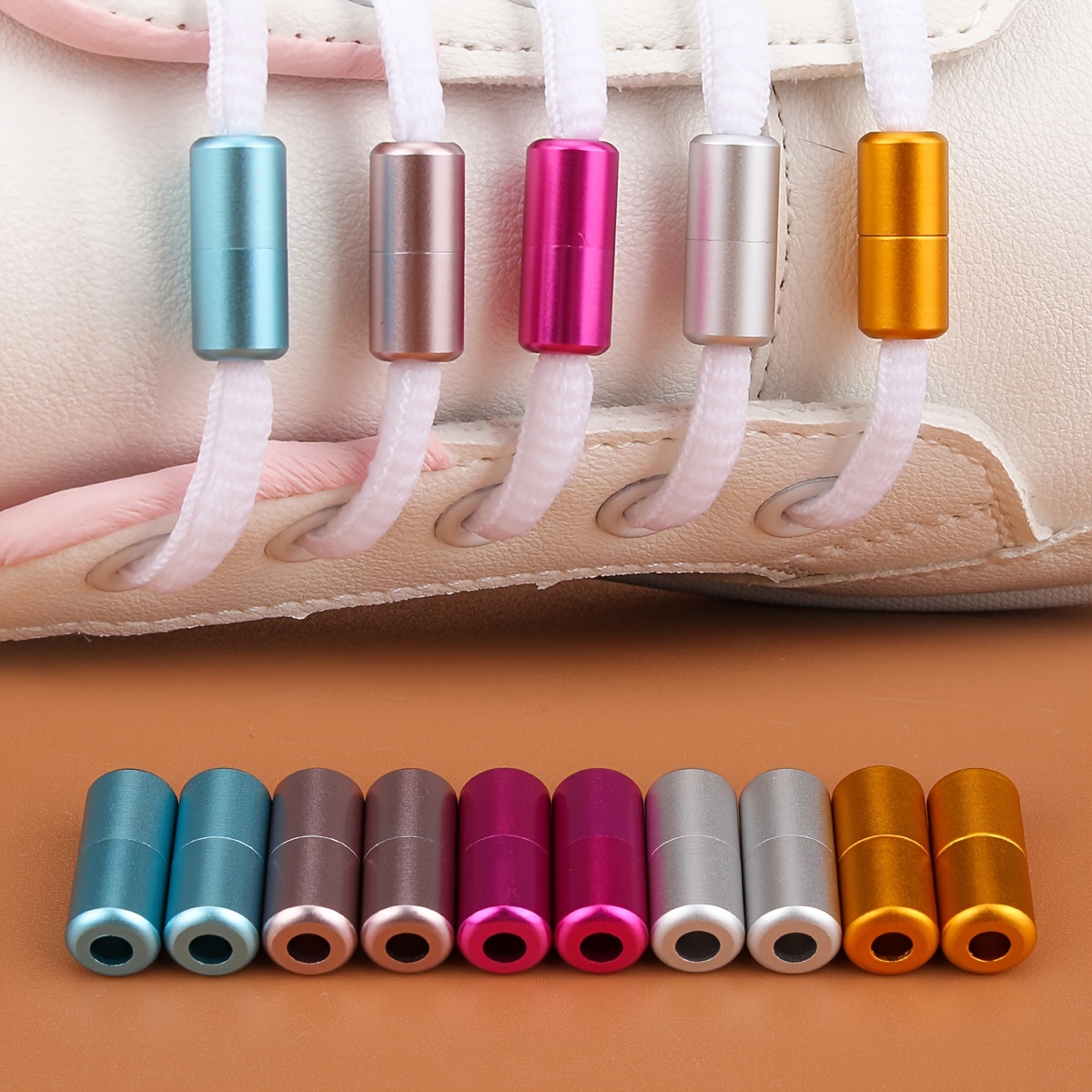 No Tie Shoelaces For Sneakers Elastic Shoe Laces Flat Press Snap Lock Adult  Child Lazy Lace Safety Fast Shoelace 20 Colors - AliExpress