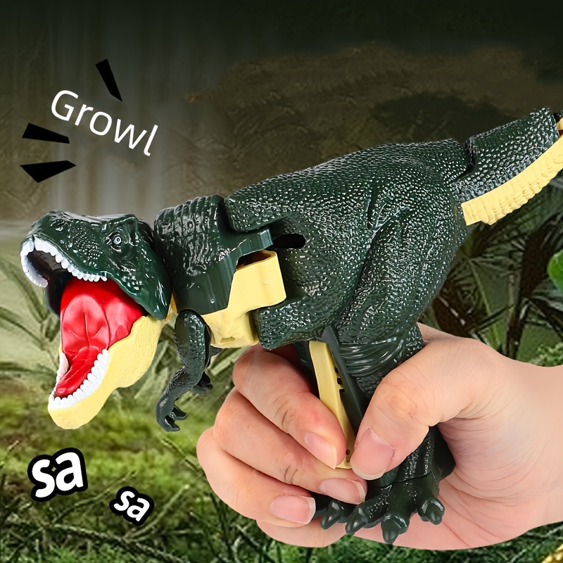 Doigt Dinosaure Jouet Mordant Main Jurassic Dino Toys Creative  Tyrannosaurus Rex Modèle Enfants Gifts_h