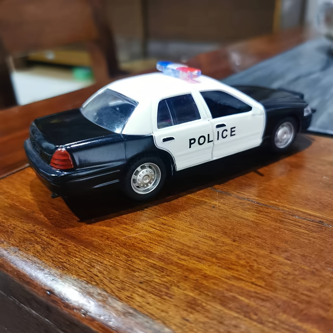 Die Cast Pullback Police Car 4.5