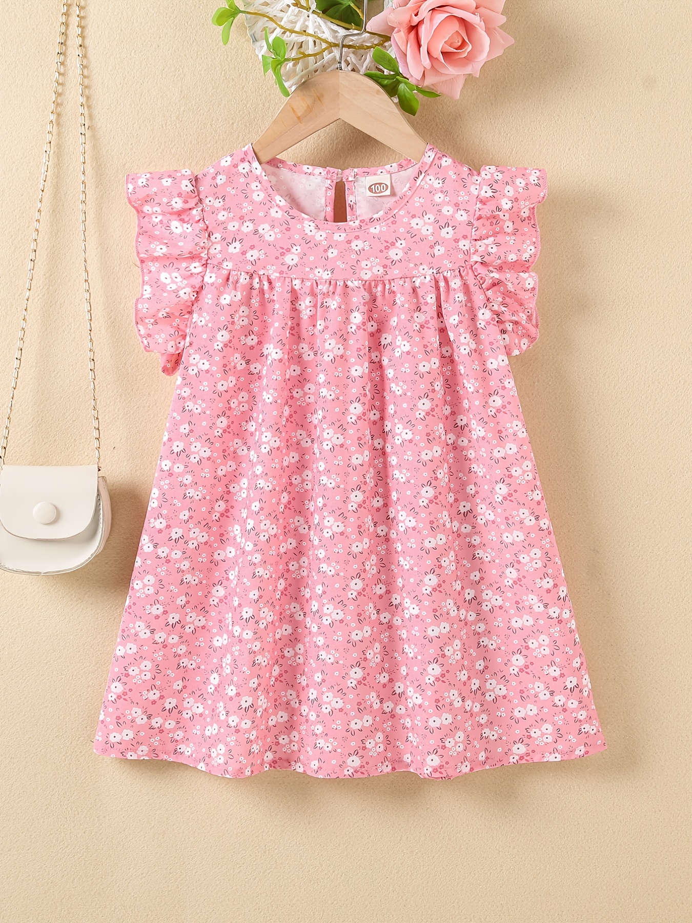 Buy Girls Floral Dress Kids Summer Clothes with Free Shipping