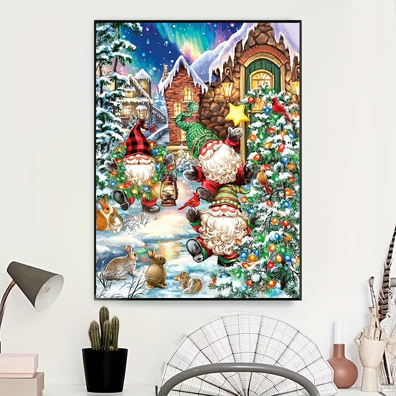 Christmas Diamond Painting Hanging Kingfisher 3d Three - Temu