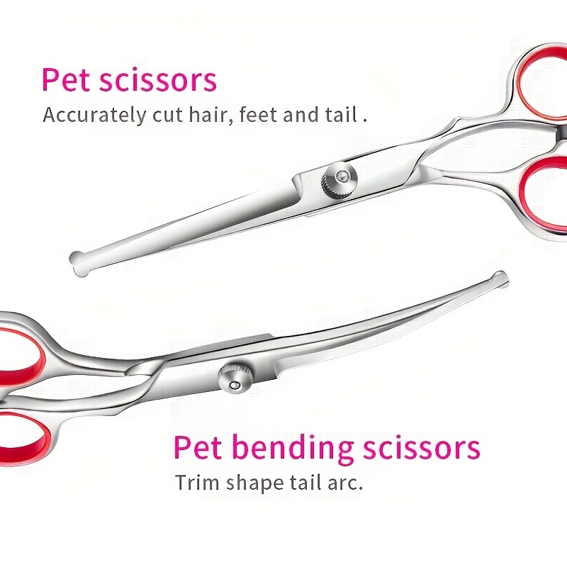 Dog grooming scissors kit sale