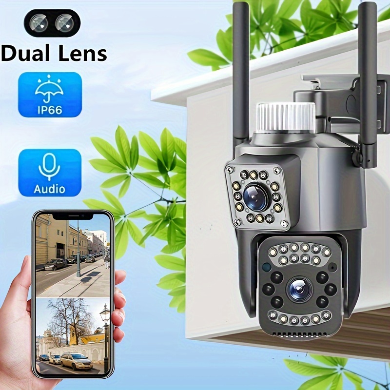 Car Camera 4G Sim Card 5MP Wireless Security CCTV Night Vision Mobile View  Outdoor 1080P Mini