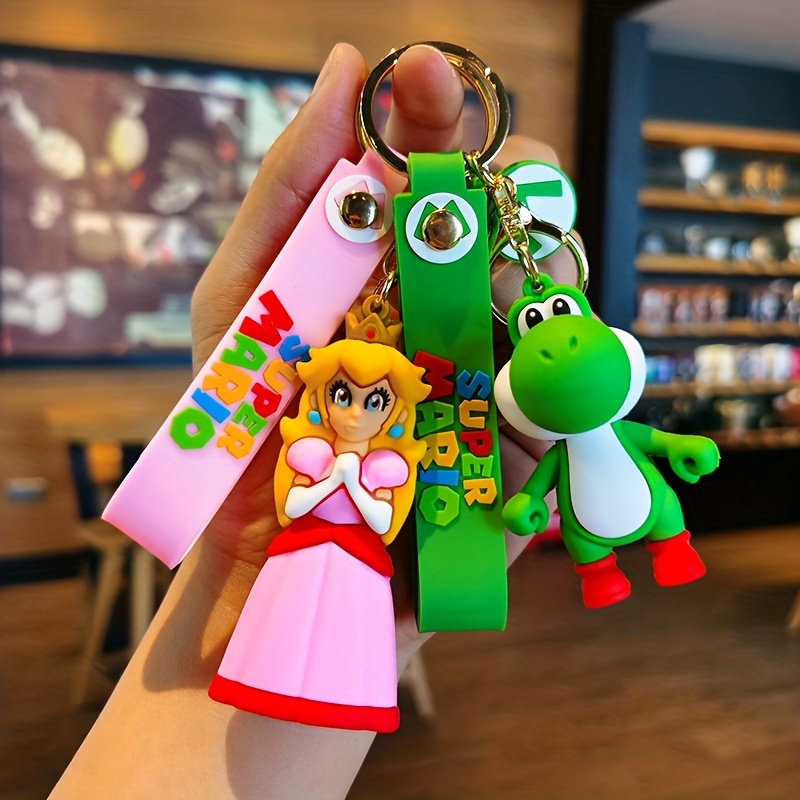 Mario Themed Keychains Novelty Keychain Unique Keychain 