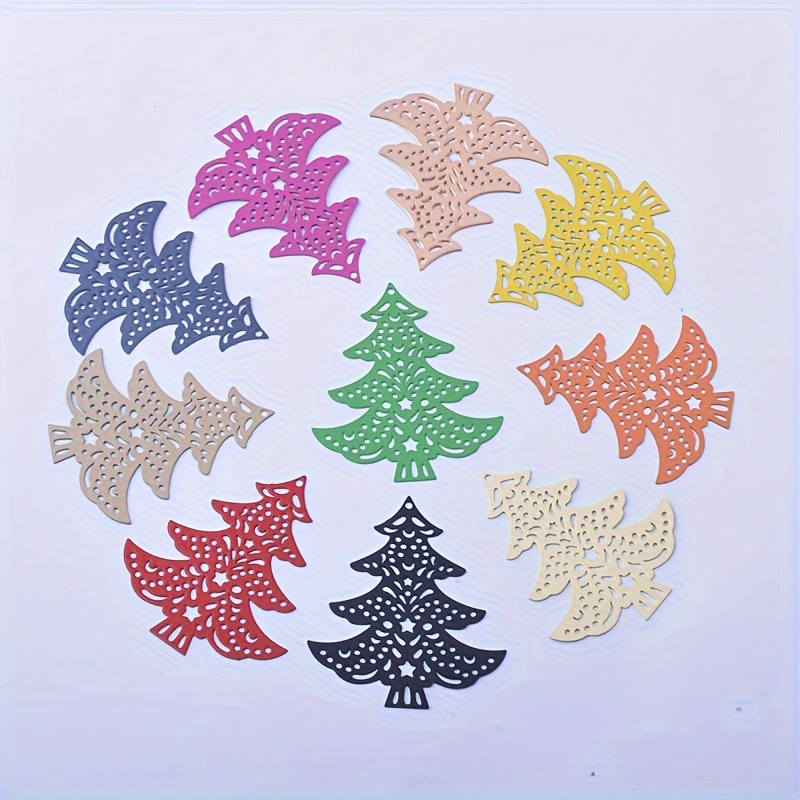 Glass Christmas Theme Tree Beads For Jewelry Making Diy - Temu