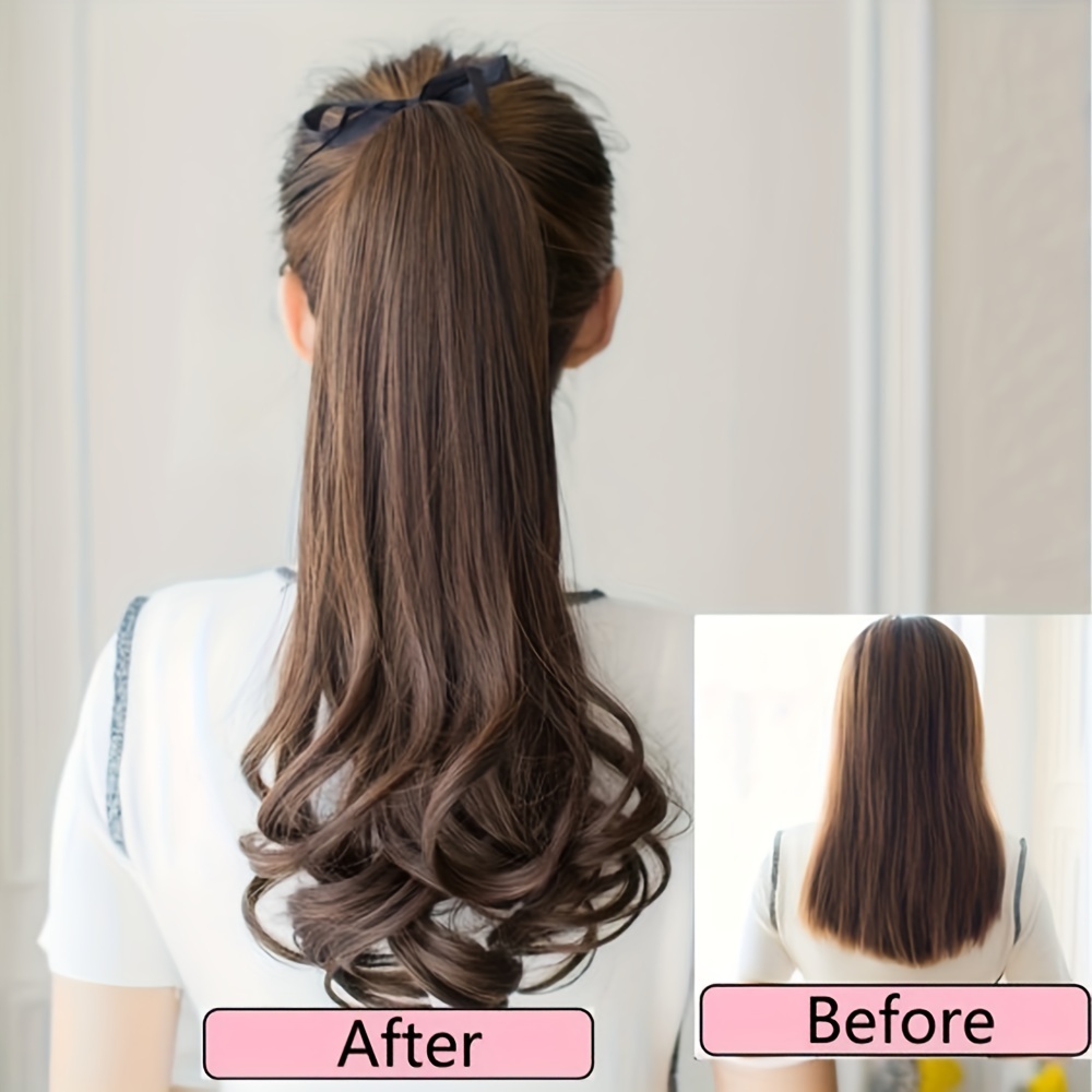 Long hair wig bandage pear sale