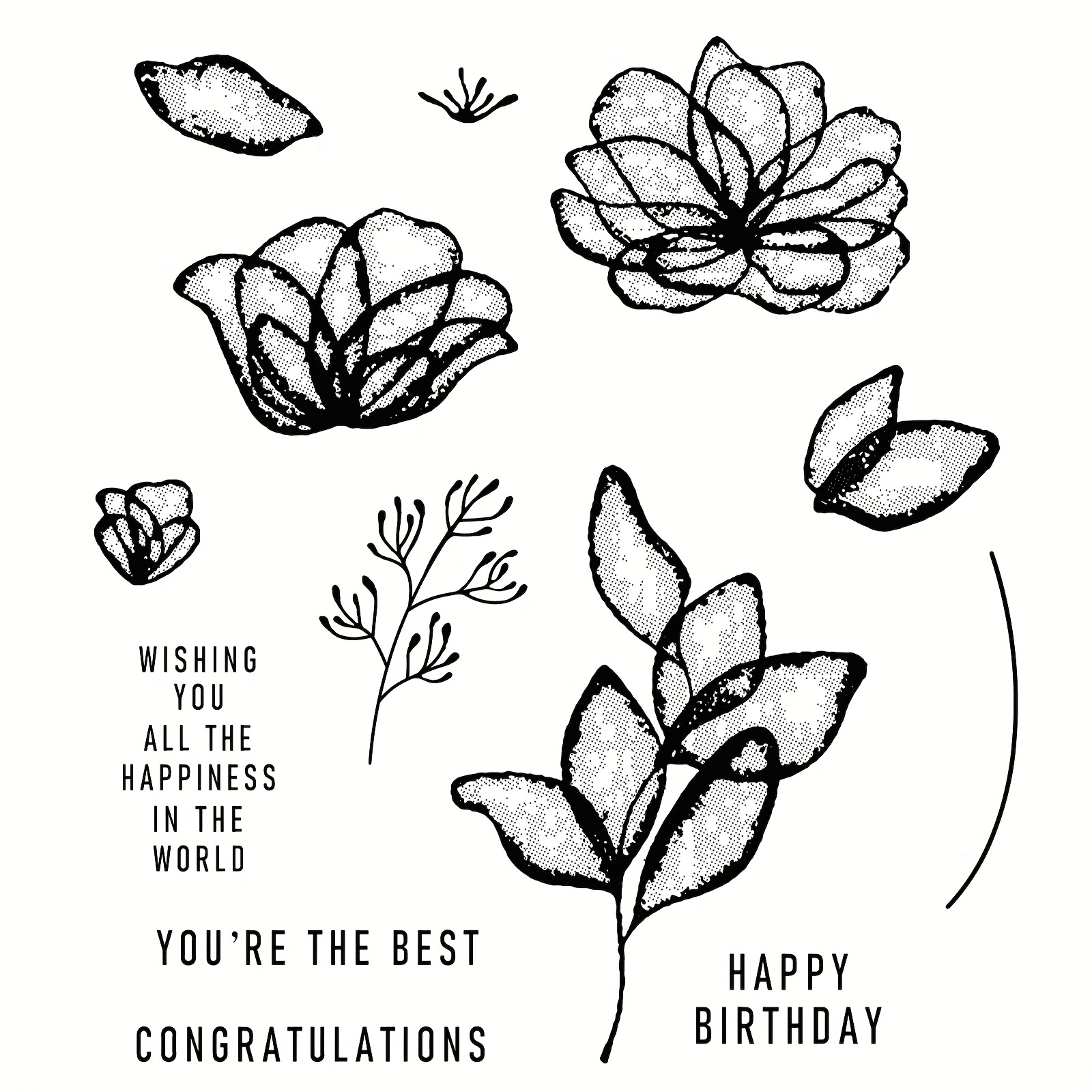 Birthday Greetings Stamp Set