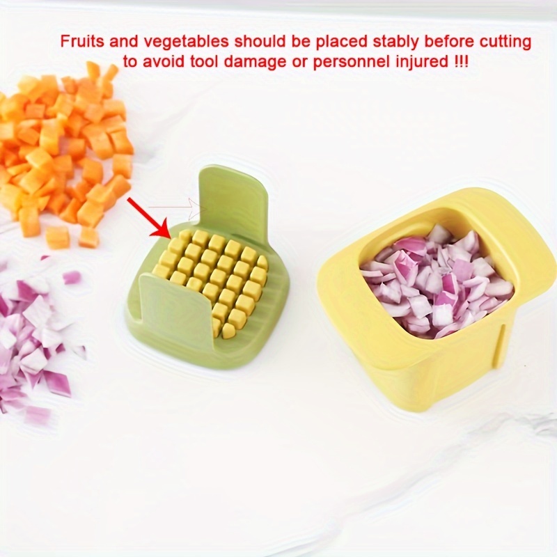Coupe Legume Cube Electrique avec grille à 5 cubes Capacité 2000ml Hachoir  à fruits et légumes Carottes/Pommes de Terre/Oignons Hachoir pour la  Maison/Commerciaux 600W 220V : : Cuisine et Maison
