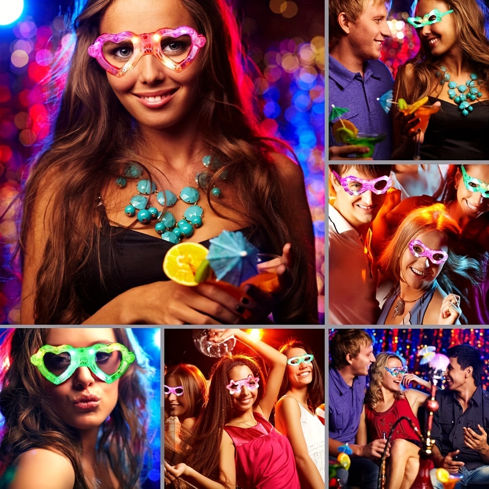 Gafas con visera LED, gafas iluminadas para cosplay, festivales rave, bares  de Halloween, fiestas y clubes – Los mejores productos en la tienda online  Joom Geek