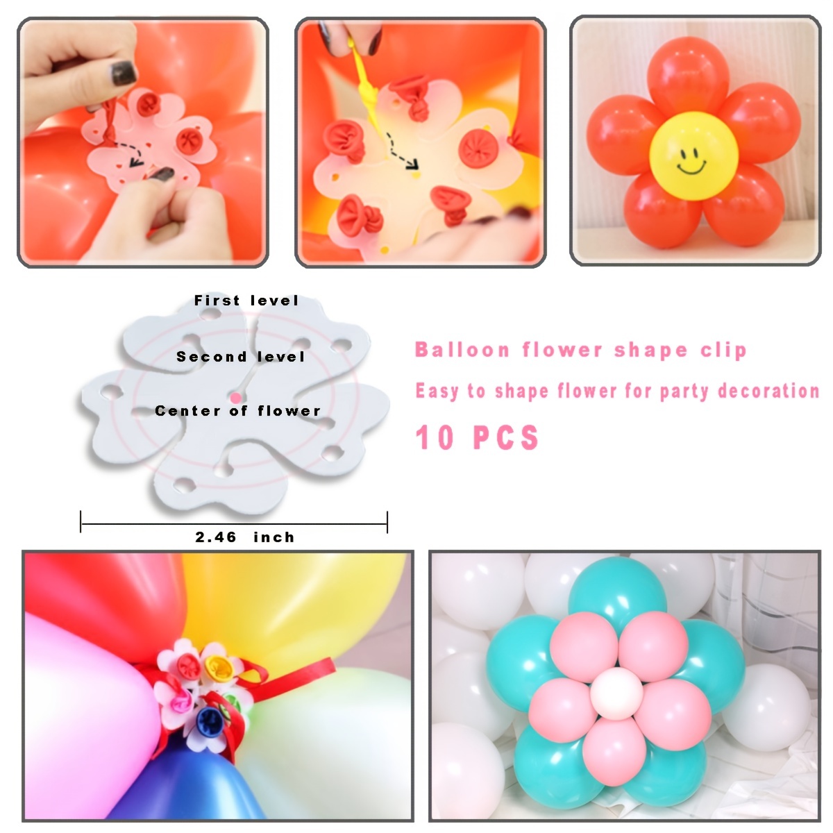 how to make balloon flower decorations