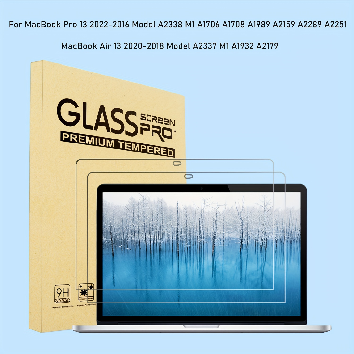 Tempered Glass Screen Protector For New Macbook Pro