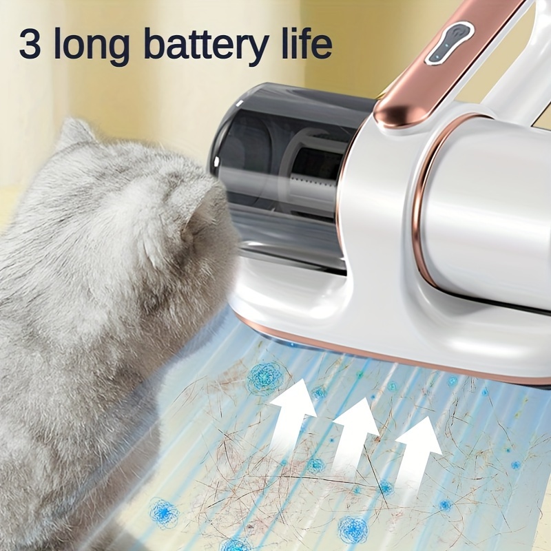 Aspirador de ácaros inalámbrico portátil eliminación de ácaros UV vacío  eliminador de ácaros para cama mascota limpieza de máquina de polvo PC
