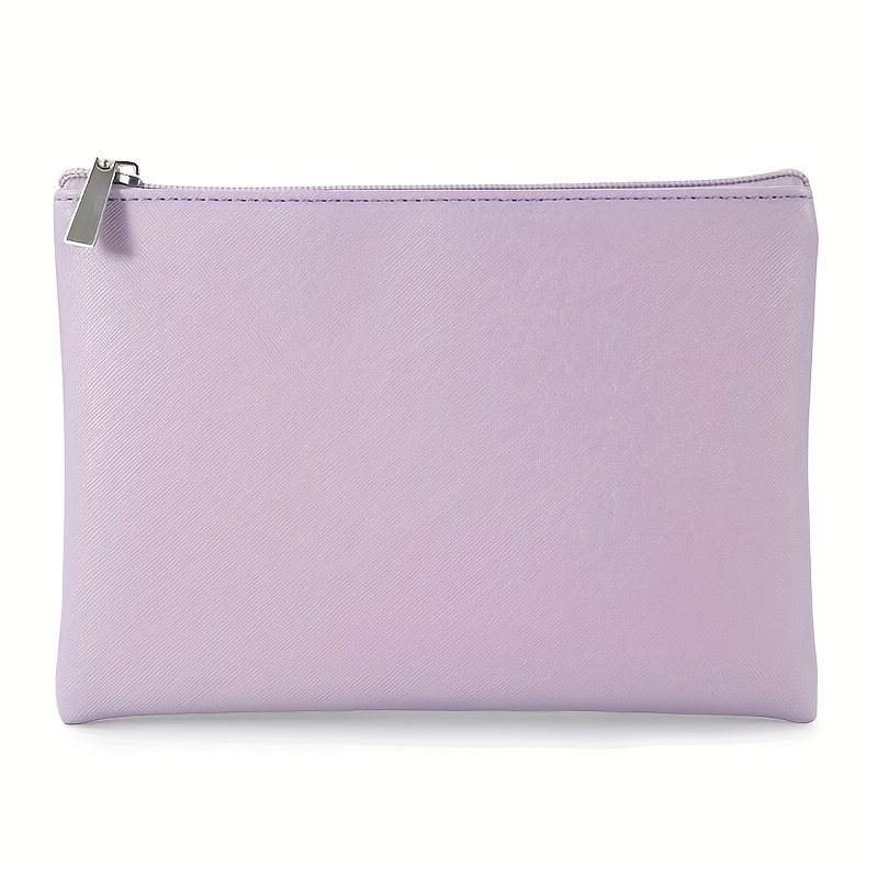 Portable Makeup Lipstick Bag Solid Square Cosmetic Bag Travel Accessories
