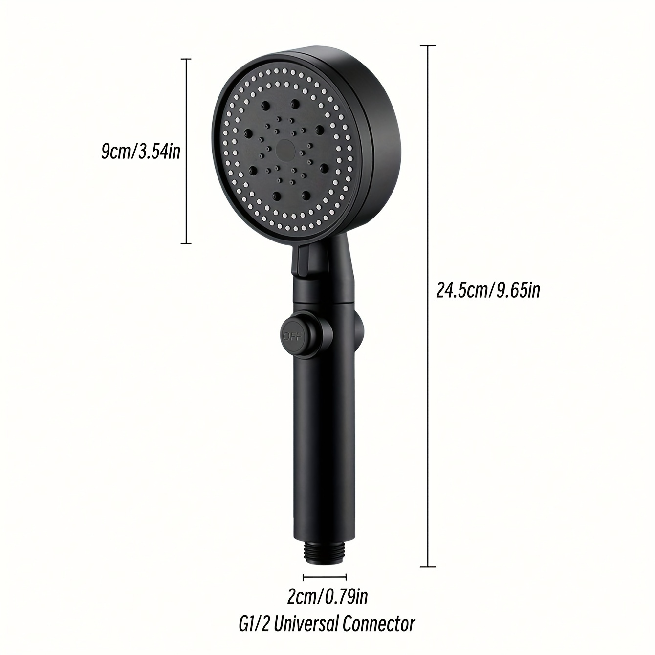 1pc Multifunctional Pet Showerhead With Straight Connector Quick