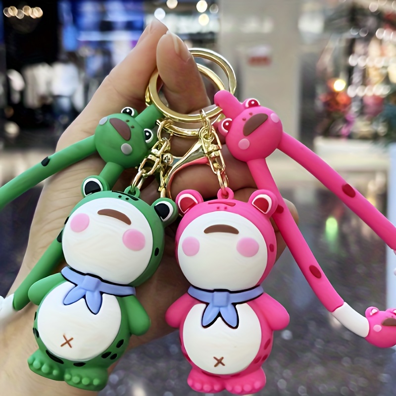 Cute Frog Couple Keychain Ugly Adorable Plush Dolls - Toys & Games - Temu  Canada