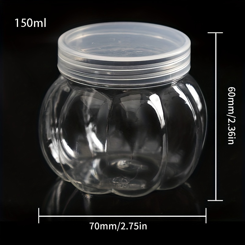 IMIKEYA Sugar Containers 12Pcs pumpkin candy jar clear plastic jar ornament  container Storage Holder Gift Packing Jar Mini Candy Jars honey pot for  Food Storage Jars - Yahoo Shopping