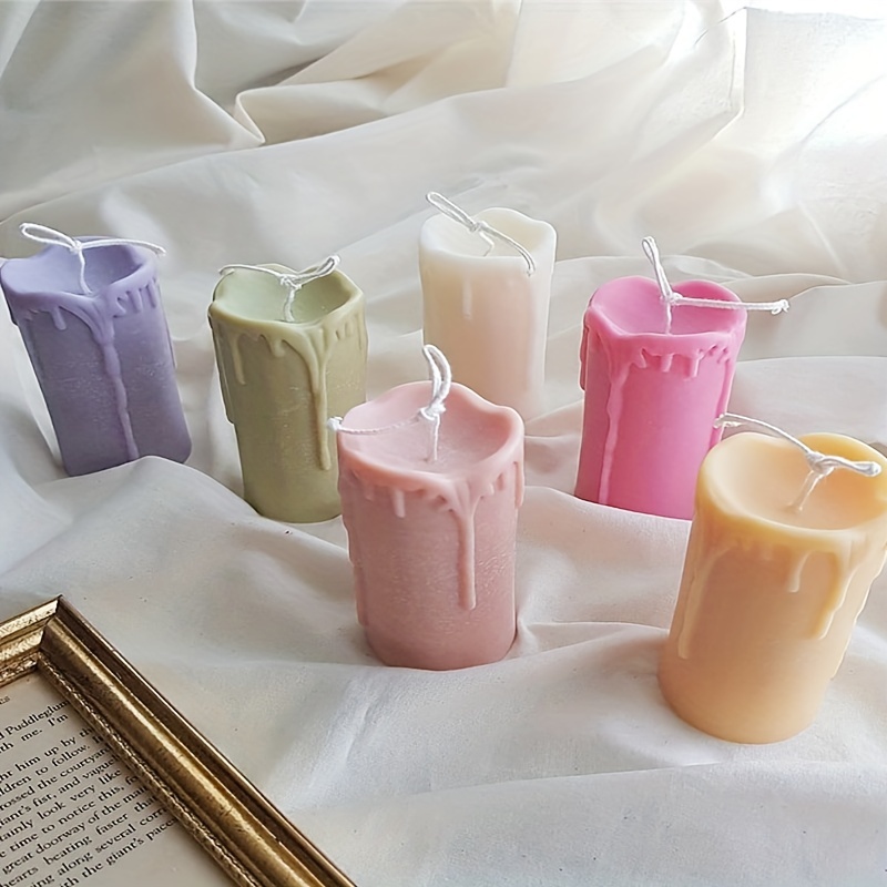 3D Candle Molds DIY Perfume Soap Candles Making Wax Silicone