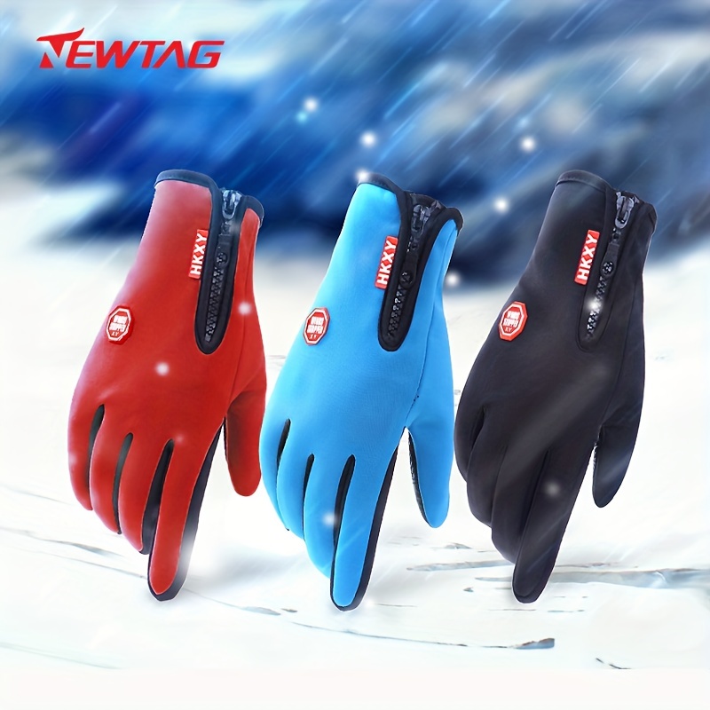 Guantes Ciclismo Impermeables Invierno Hombre Deportes Aire - Temu